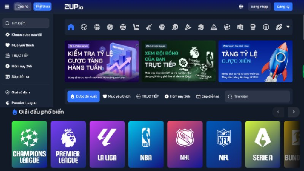 2UP — cược trực tiếp